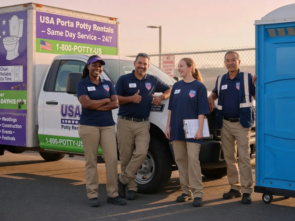 Porta Potty Rental company in Minford, OH